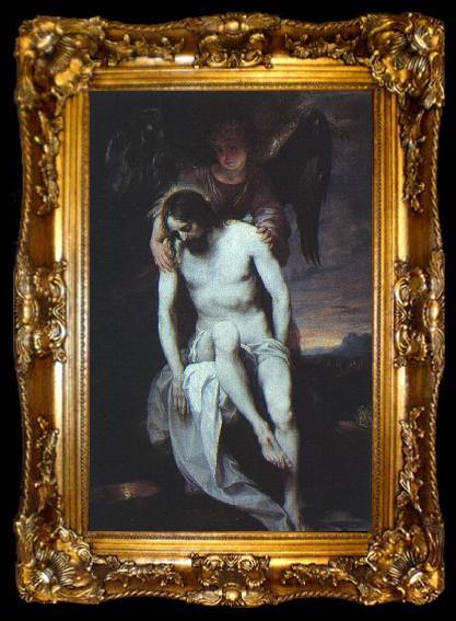 framed  Cano, Alonso The Dead Christ Supported by an Angel r, ta009-2